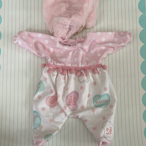 16 inch bubble romper outfit