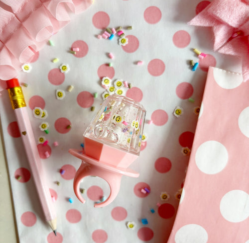 Smiley and Sprinkles Ring Pop Lipgloss
