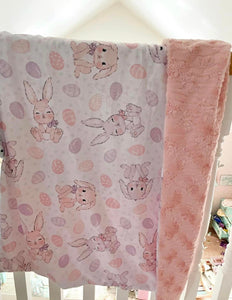 toddler snuggle blanket bunnies