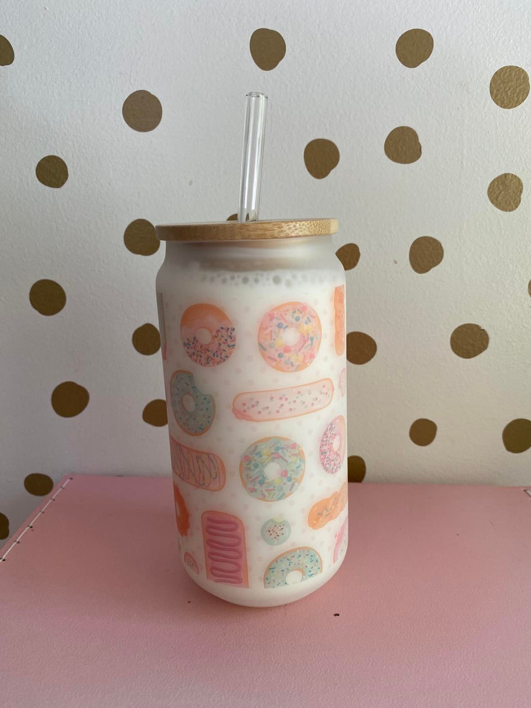 Donuts Glass