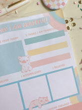 Load image into Gallery viewer, 8x10.5 Today I Am Grateful Notepad