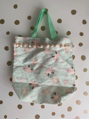Trick or Treat Bag Mint Scarecrow