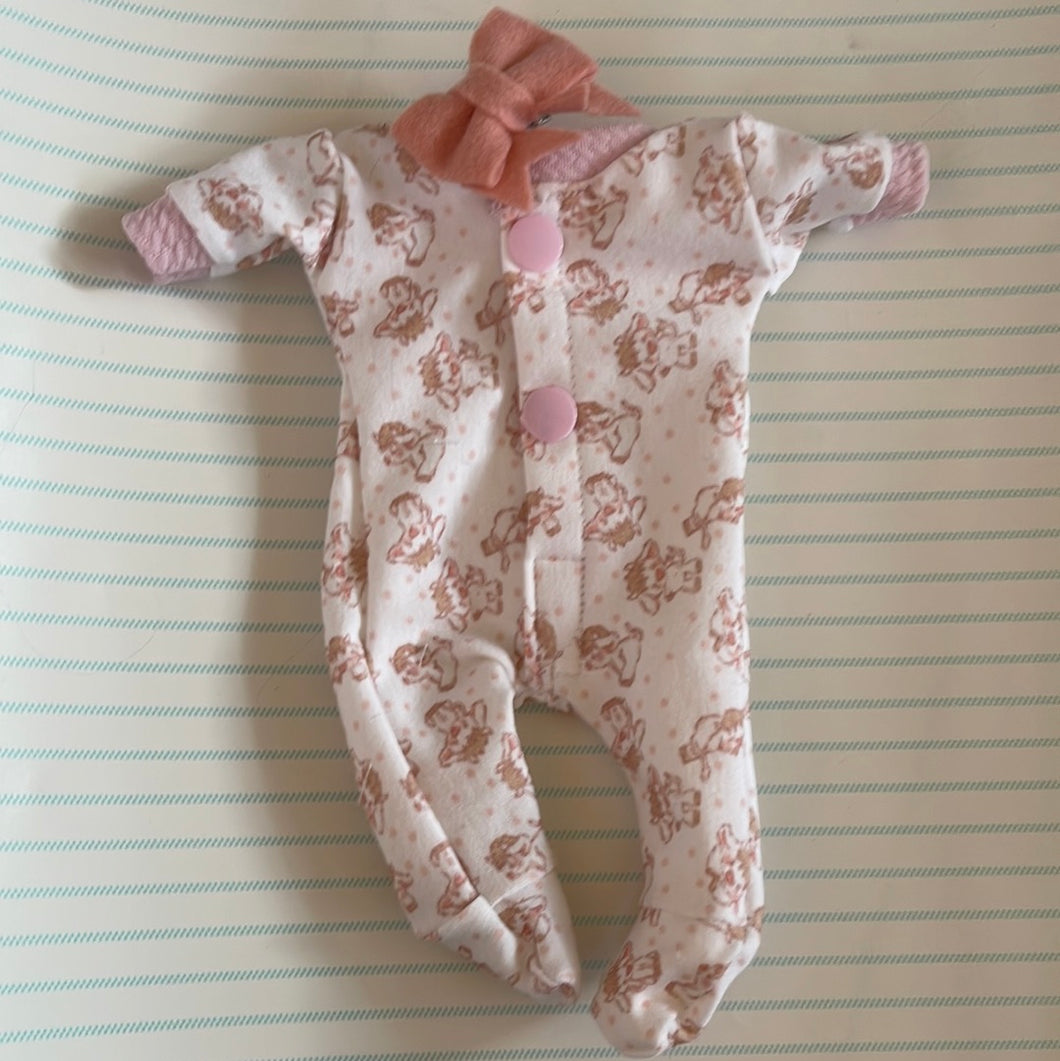 10 inch/ Mia shaggy cow pj