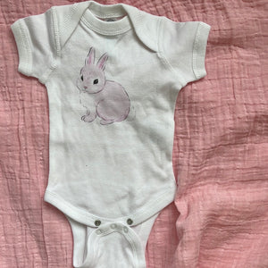 Newborn bunny onesie