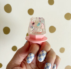 Halloween Ghost Ring pop Lip gloss