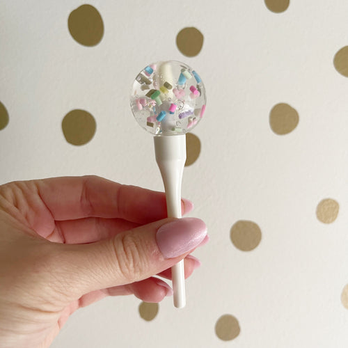 Pastel Sprinkles Lollipop Lipgloss