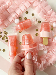 Blushed Pink Popsicle Lip Gloss