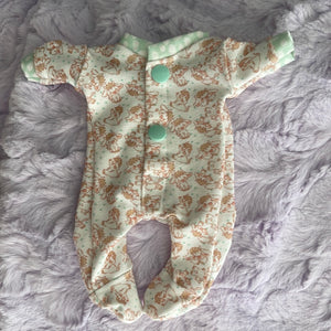 Mia/10 inch shaggy cow pj