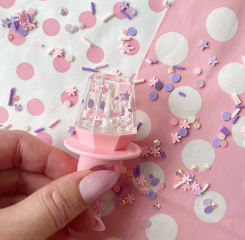 Snowflake Ring Pop Lipgloss