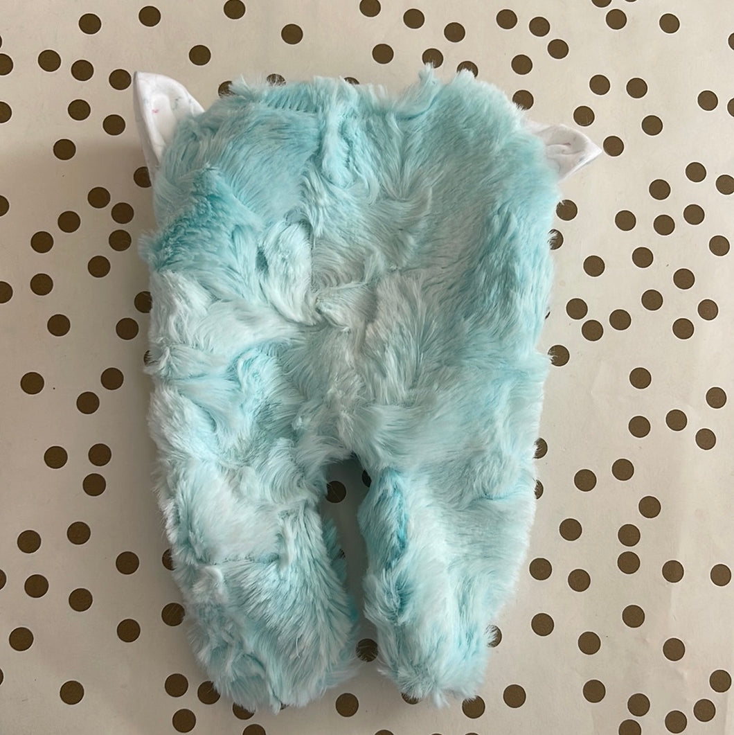 8 inch fur pj blue confetti