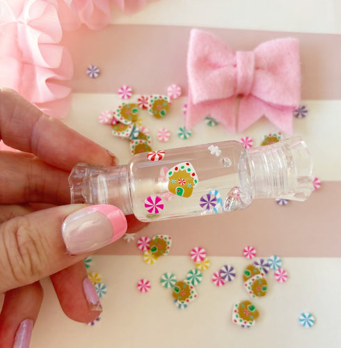 Gingerbread House Peppermint Candy Lipgloss