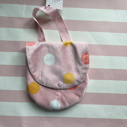 Kids Pink Dot Purse