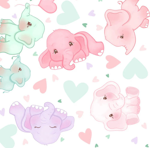 Adult elephant snuggle blanket