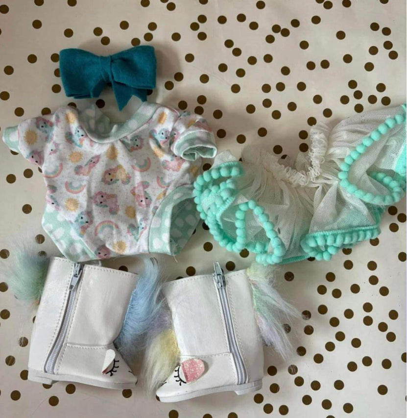 2-unicorn doll outfits