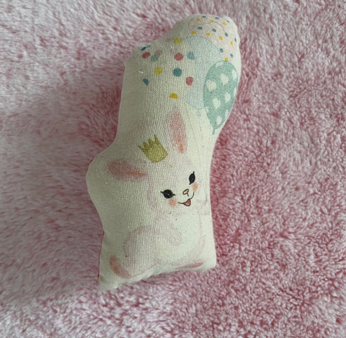 Bunny balloon pillow