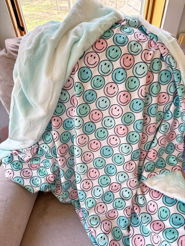 Toddler Smiley Snuggle Blanket