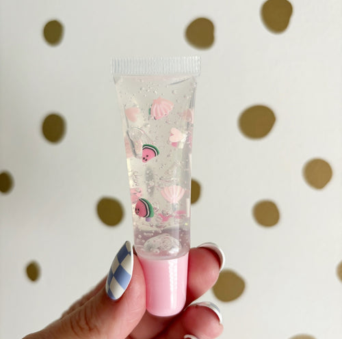 Watermelon Seashell Tube Lipgloss