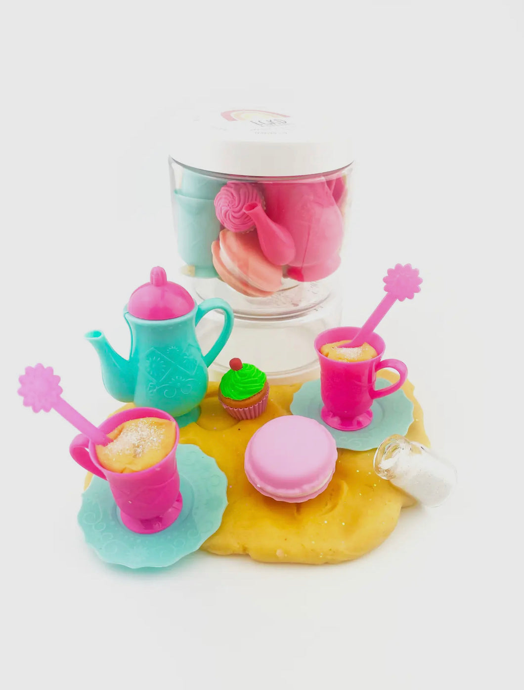 Tea party sensory kit