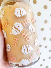 Load image into Gallery viewer, Ho ho ho Santa glass