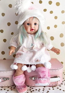 16” exclusive doll in Santa outfit