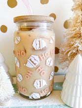 Load image into Gallery viewer, Ho ho ho Santa glass