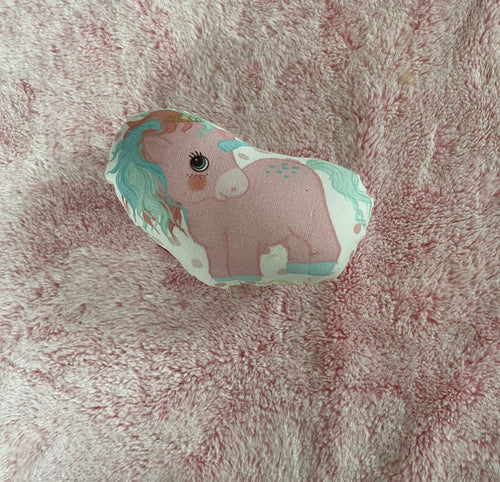 Pink unicorn pillow