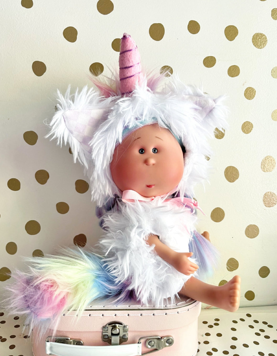 Mia fluffy unicorn costume