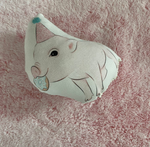 Party pig pillow