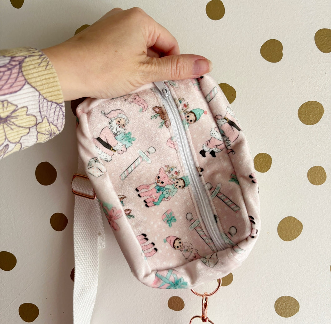 4x5 Small Vintage Christmas Fannypack