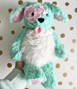 Mint puppy plushie