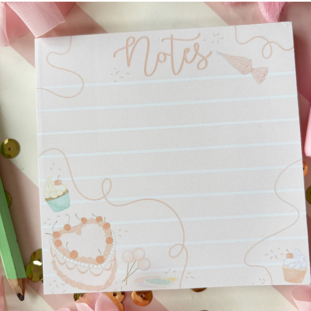 4x4 Bakery Notepad