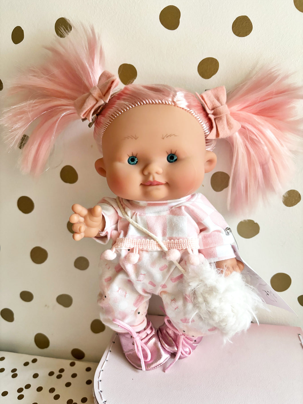 Pastel pink 10” pepote