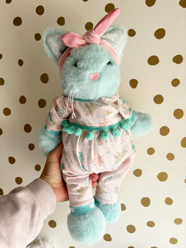 16” mermaid bubble romper