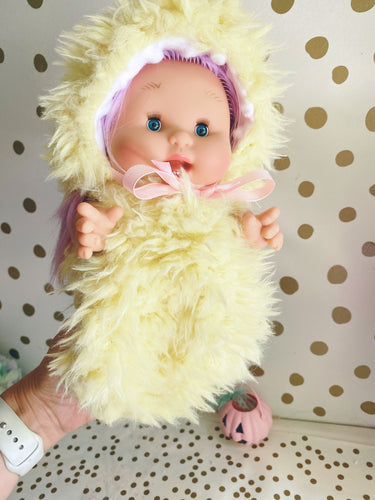 10 inch yellow chic costume