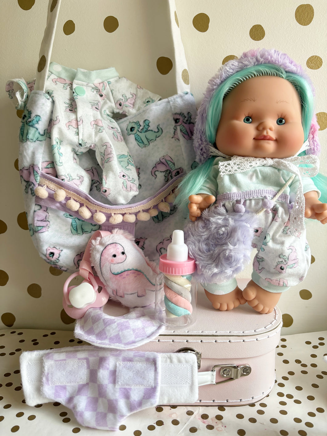 10 inch Mint deluxe doll set