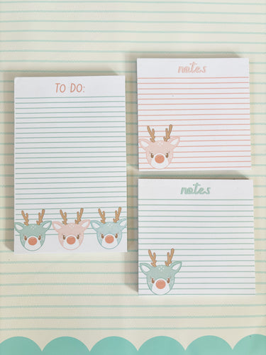 Christmas Reindeer stationary