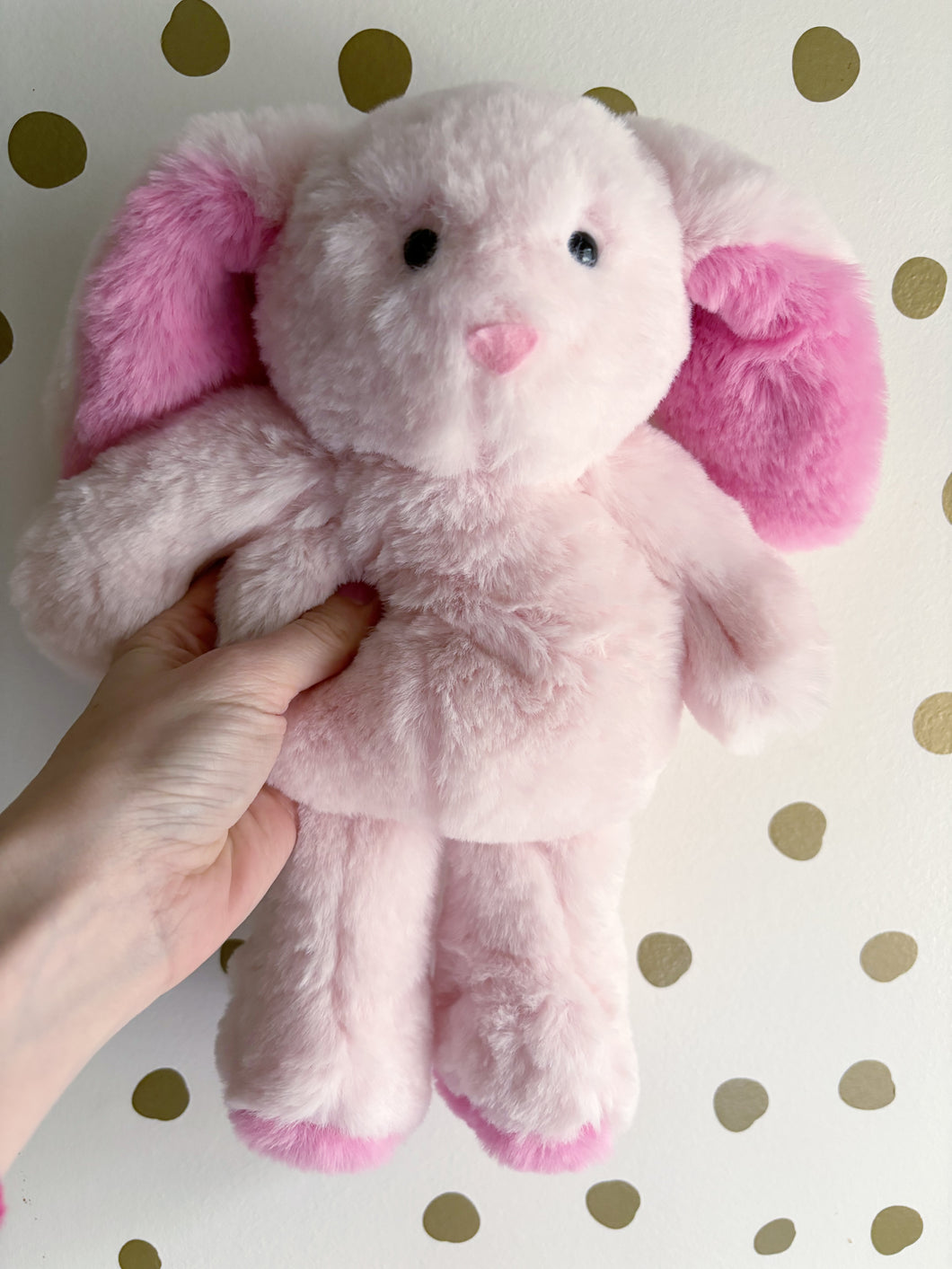 Little pink plushie bunny