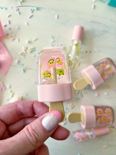 Floral Frog Popsicle Lipgloss