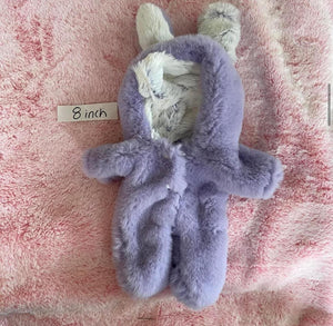 Purple bunny suit