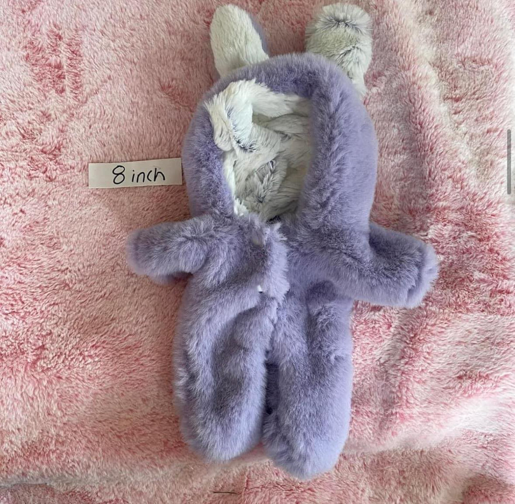 Purple bunny suit
