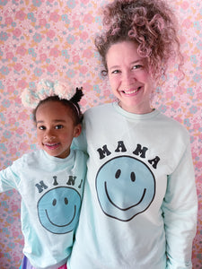 'Mama' Women's Mint Pullover