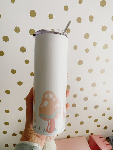20oz Retro Mushrooms Tumbler
