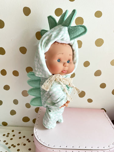Mint dino costume
