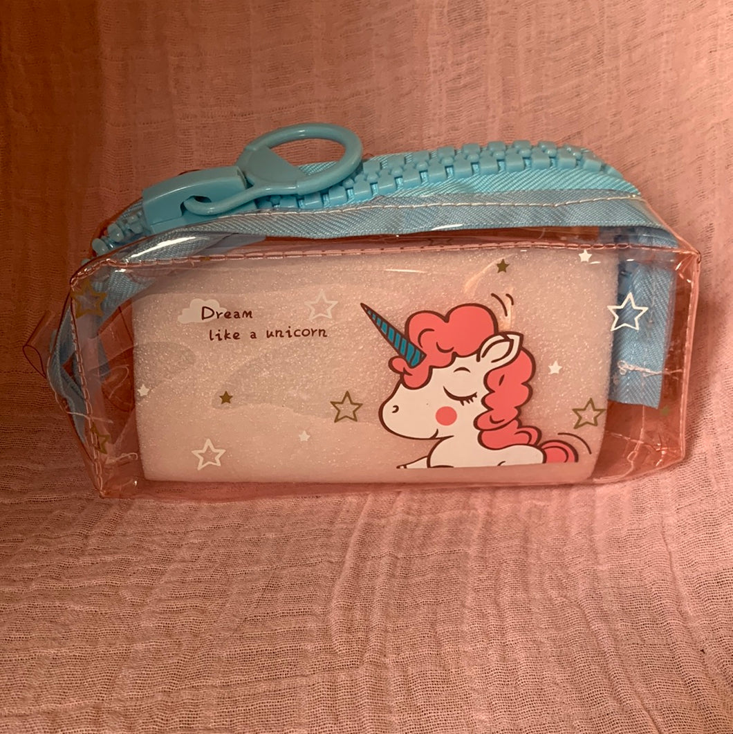 Unicorn pink translucent case