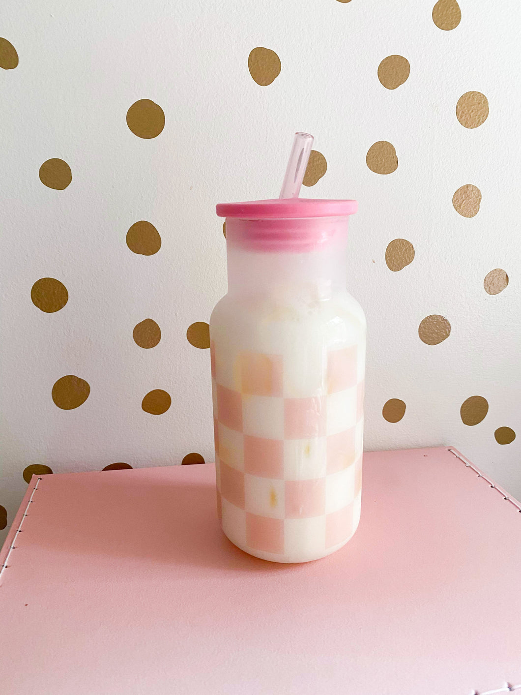 Checkers Glass