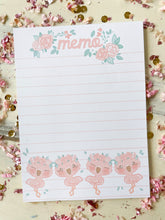 Load image into Gallery viewer, 6x8 Memo Flamingo notepad