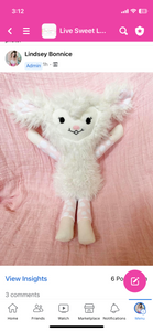 Llama cuddle sweetie