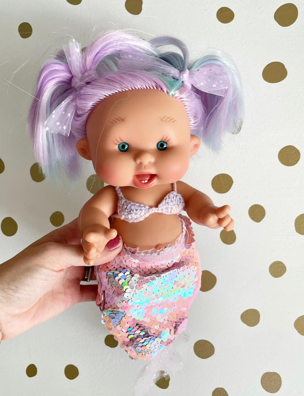 Pastel dream 10” mermaid