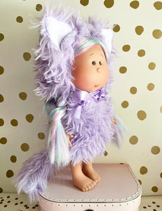 Purple cat Mia costume