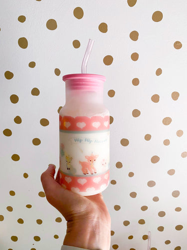 Hip Hip Hooray Glass